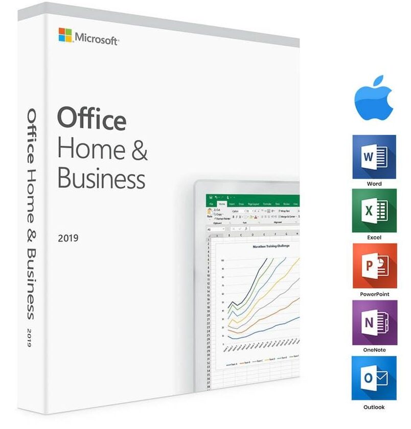 Office 2019 Home and Bussines para Mac Licencia Retail vinculado a su Cuenta de por Vida