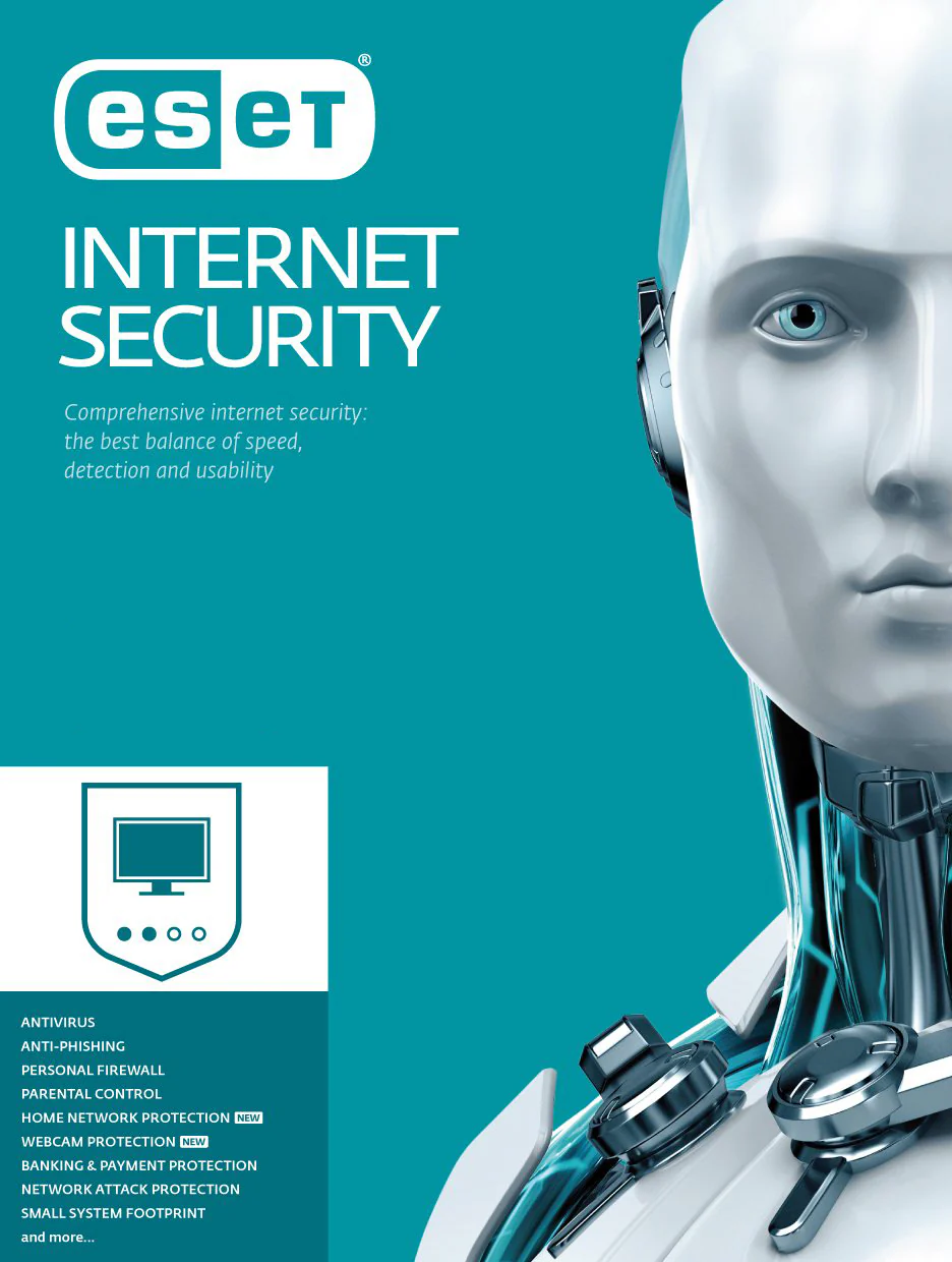 ESET Home Security Essential (Internet Security) – 1 PC / 1 Año – Licencia Original
